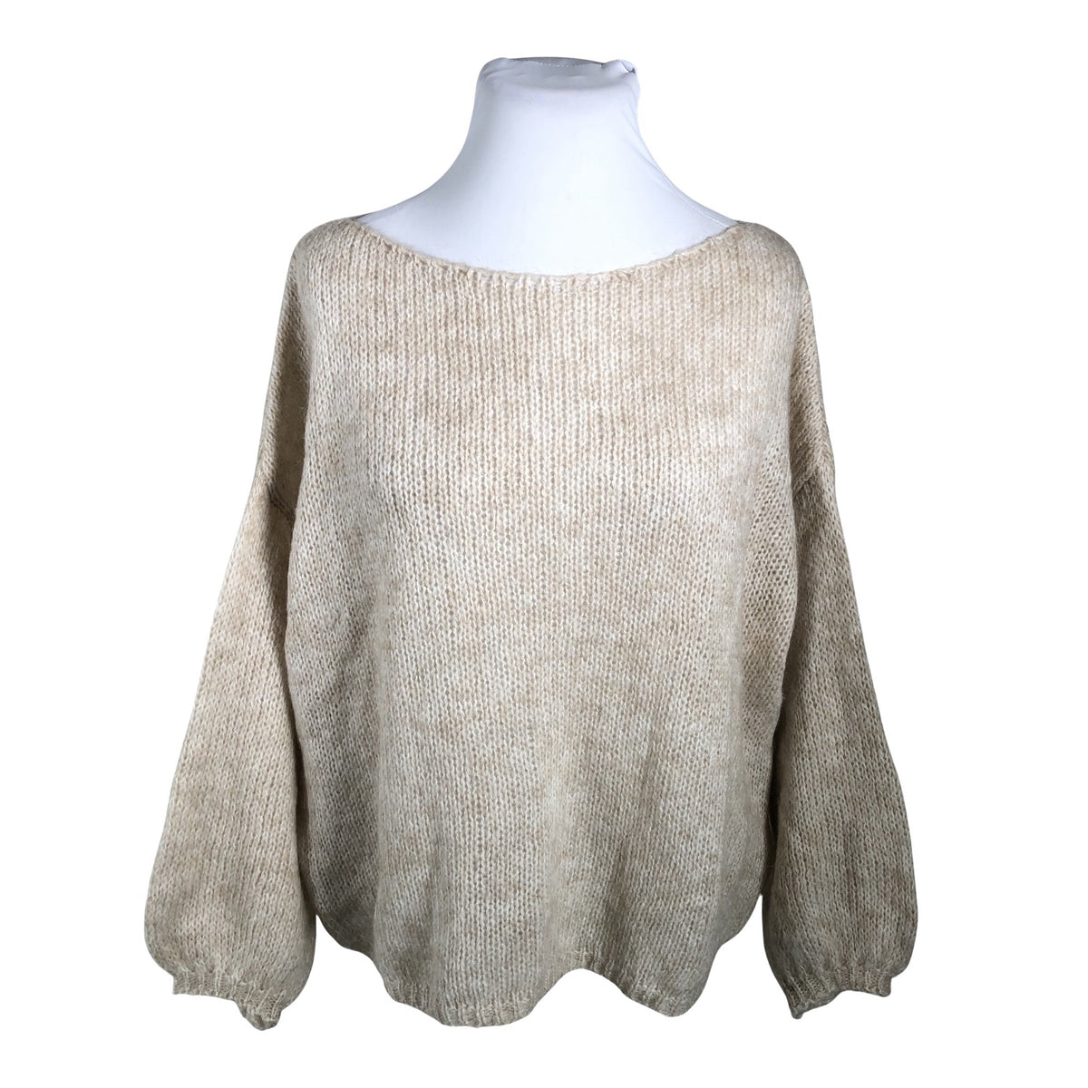 Naisten Bohemiana - Neulepaita, koko 44 - Beige (1)