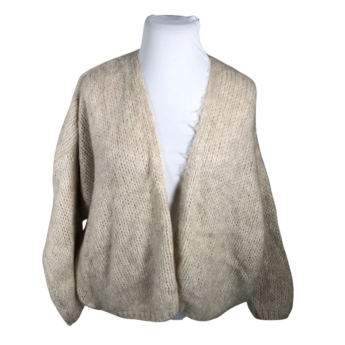 Naisten Bohemiana - Neuletakki, koko 44 - Beige (1)
