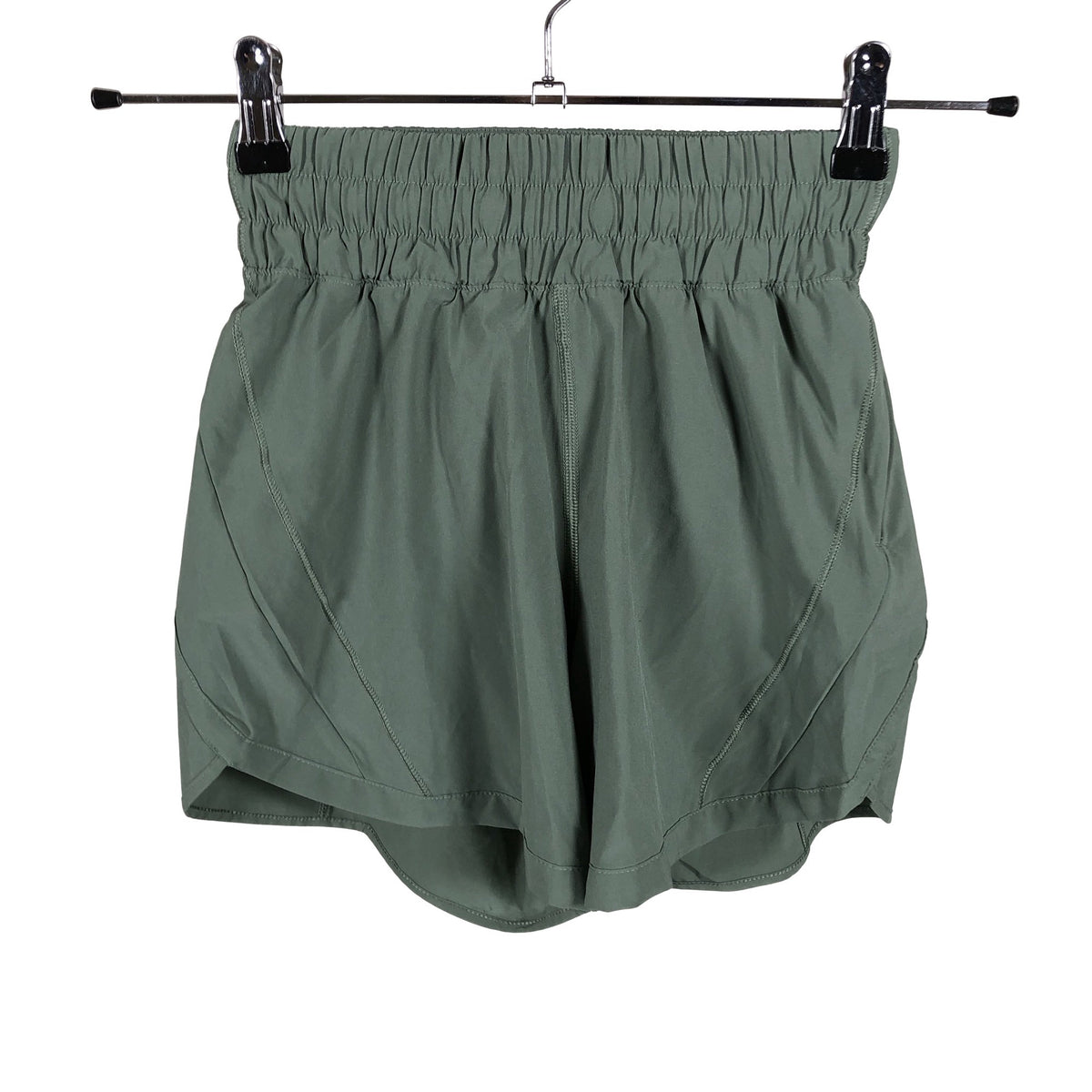 Naisten Lululemon - Urheilushortsit, koko 34 - Vihreä (1)