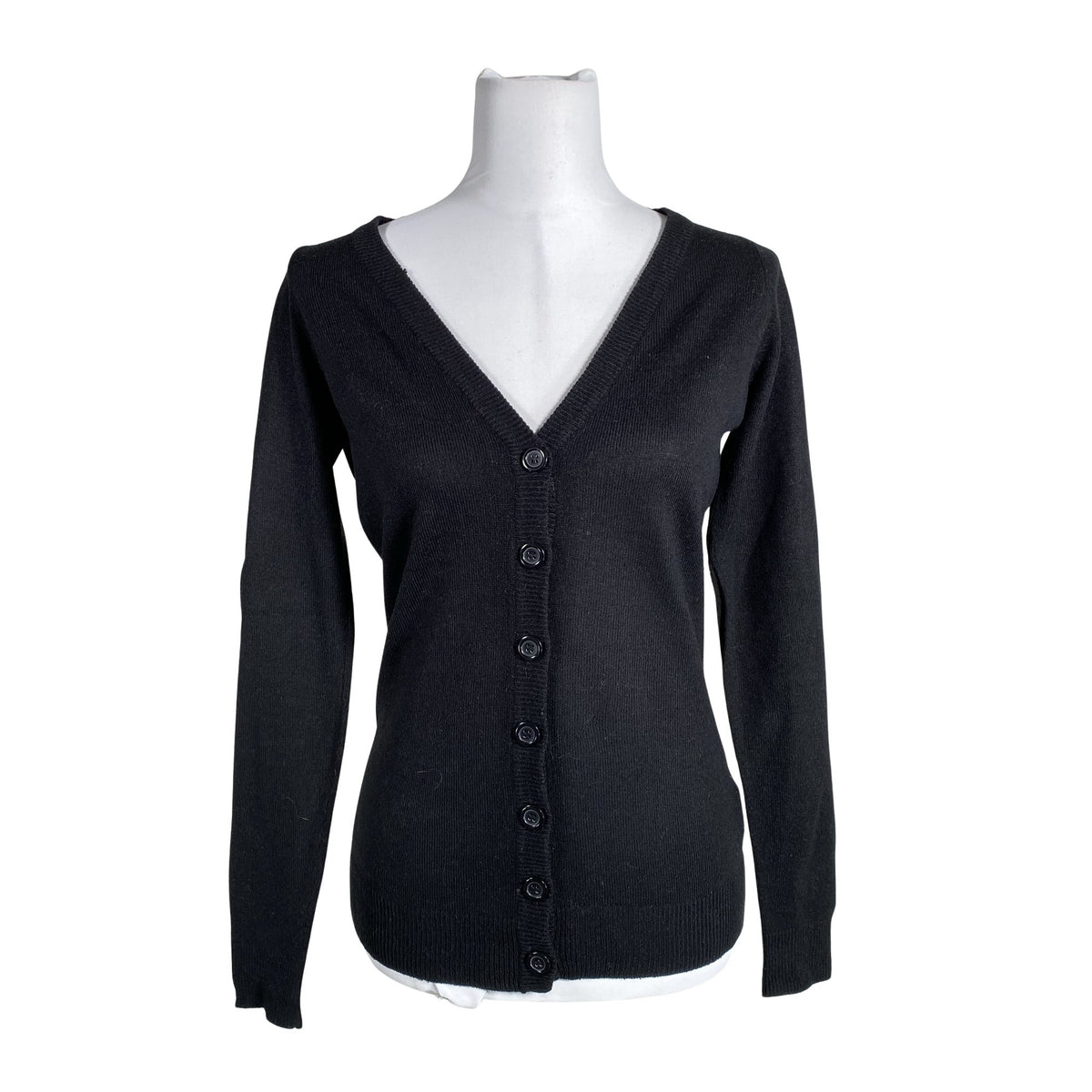 Naisten Miss Fiori - Neuletakki, koko 38 - Musta (1)