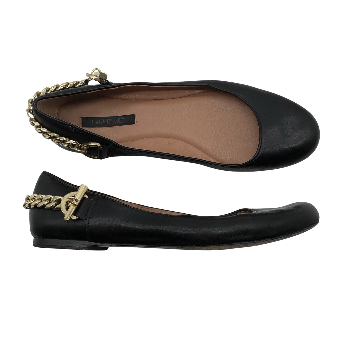 Naisten Rachel Zoe - Ballerinat, koko 40 - Musta (1)