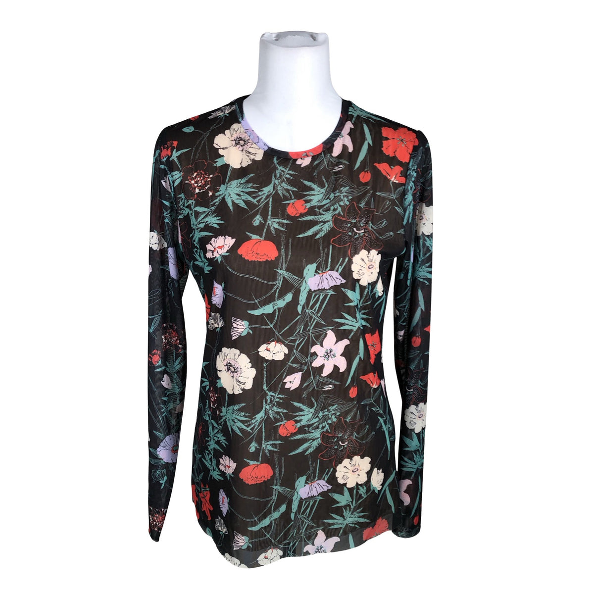 Naisten Marimekko - Trikoopaita, koko 40 - Musta (1)