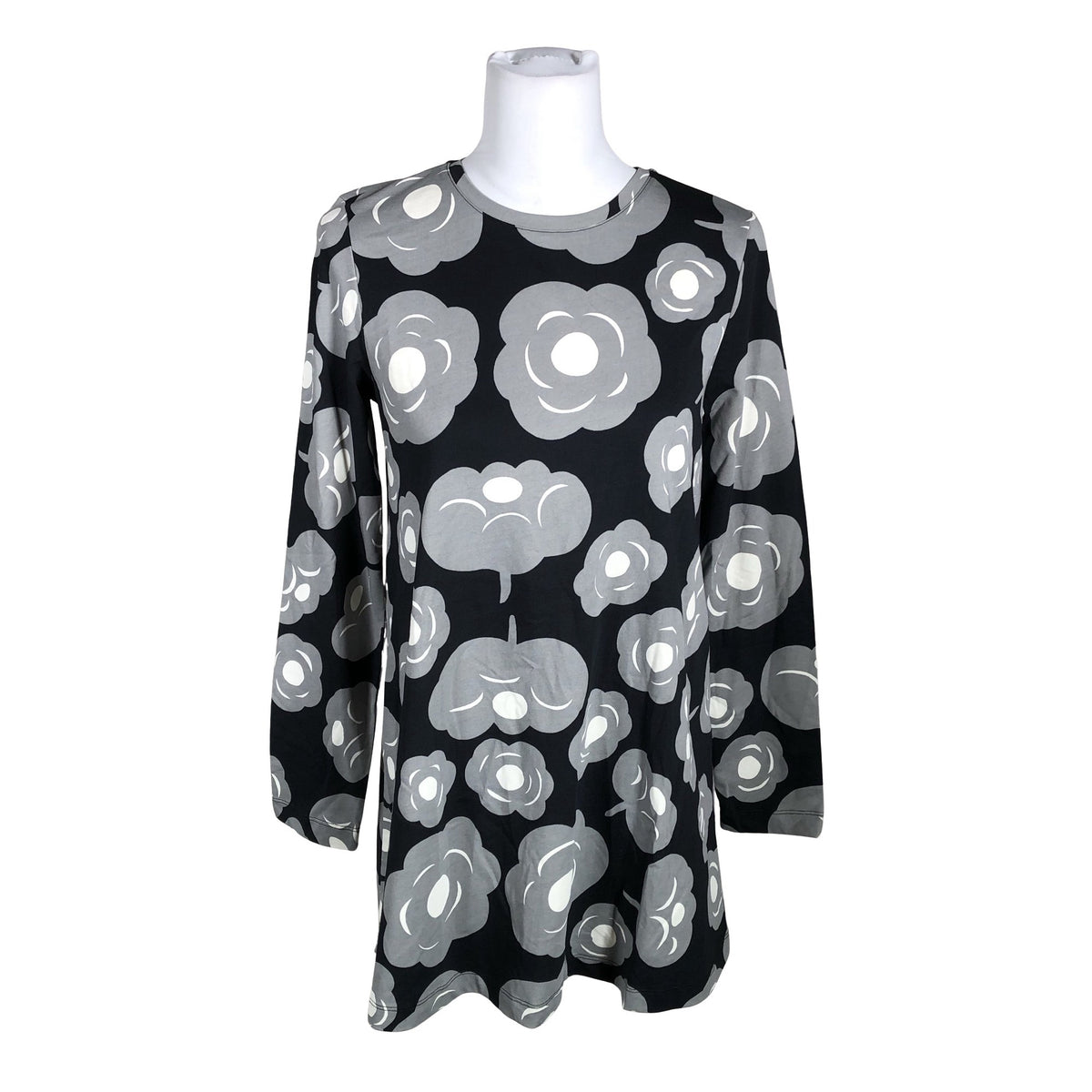 Naisten Marimekko - Trikootunika, koko 34 - Harmaa (1)