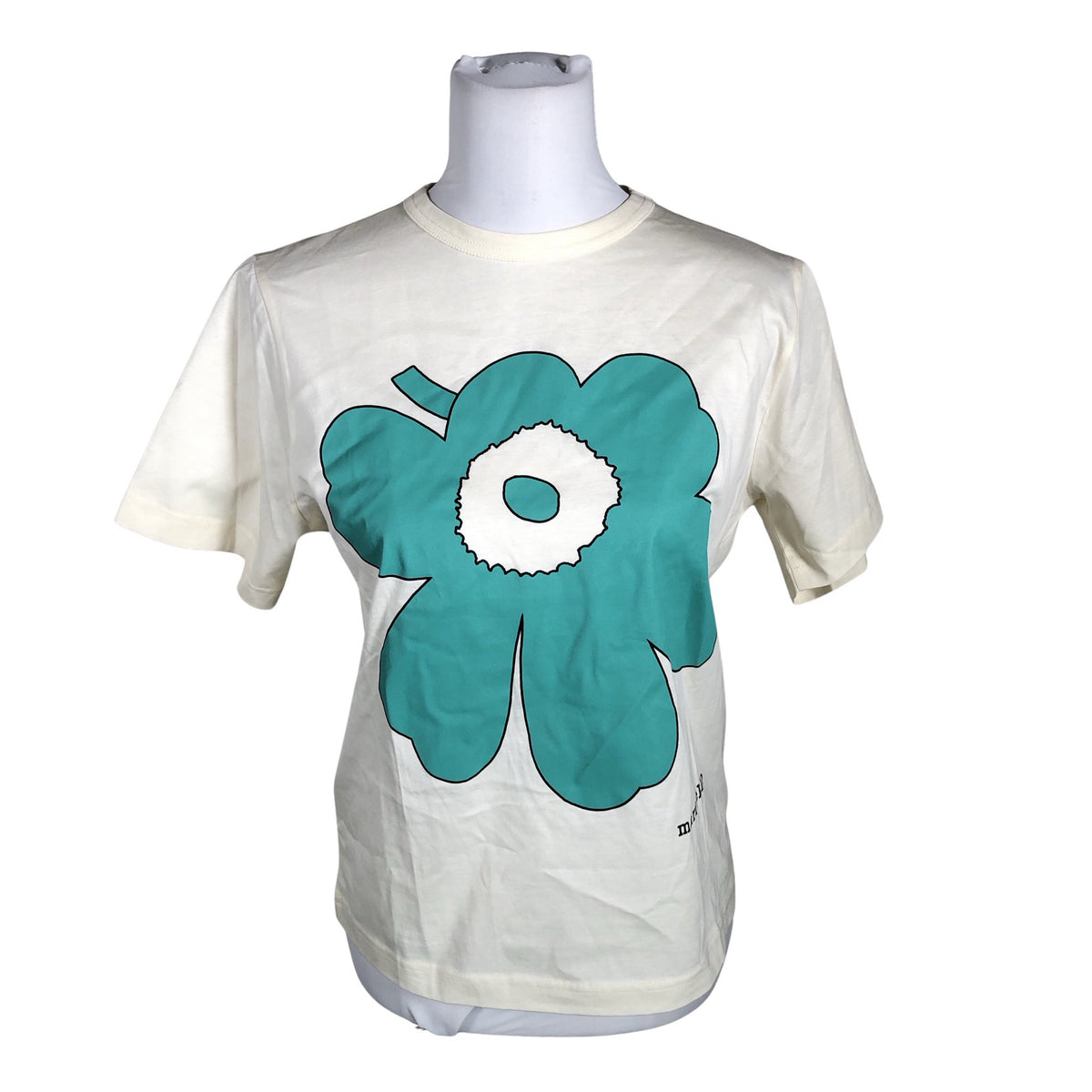 Naisten Marimekko - T-paita, koko 34 - Beige (1)