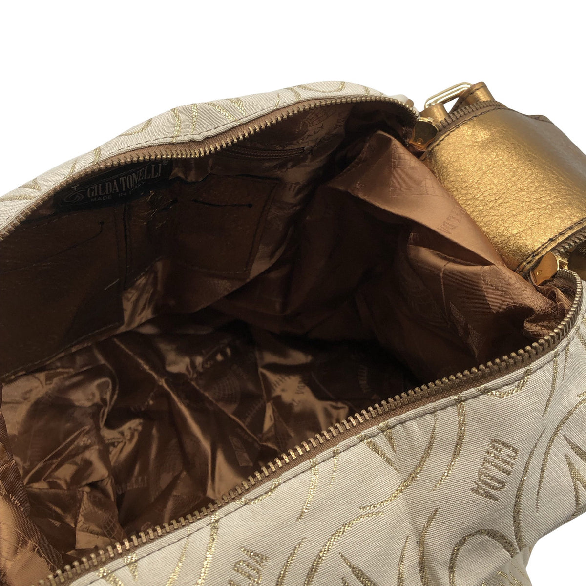 Naisten Gilda Tonelli - Käsilaukku, koko Maxi - Beige (3)