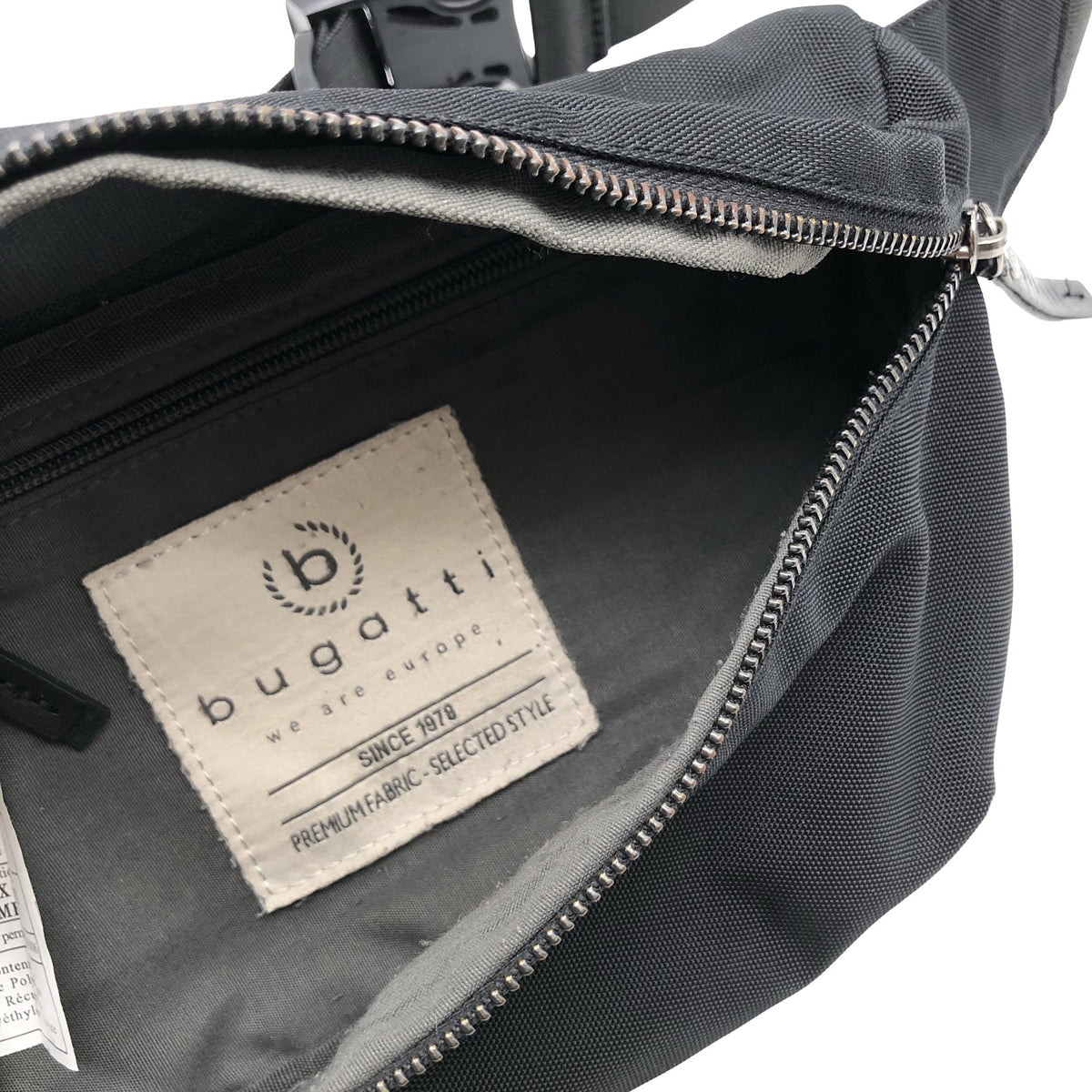 Unisex Bugatti - Vyölaukku, koko Midi - Musta (2)