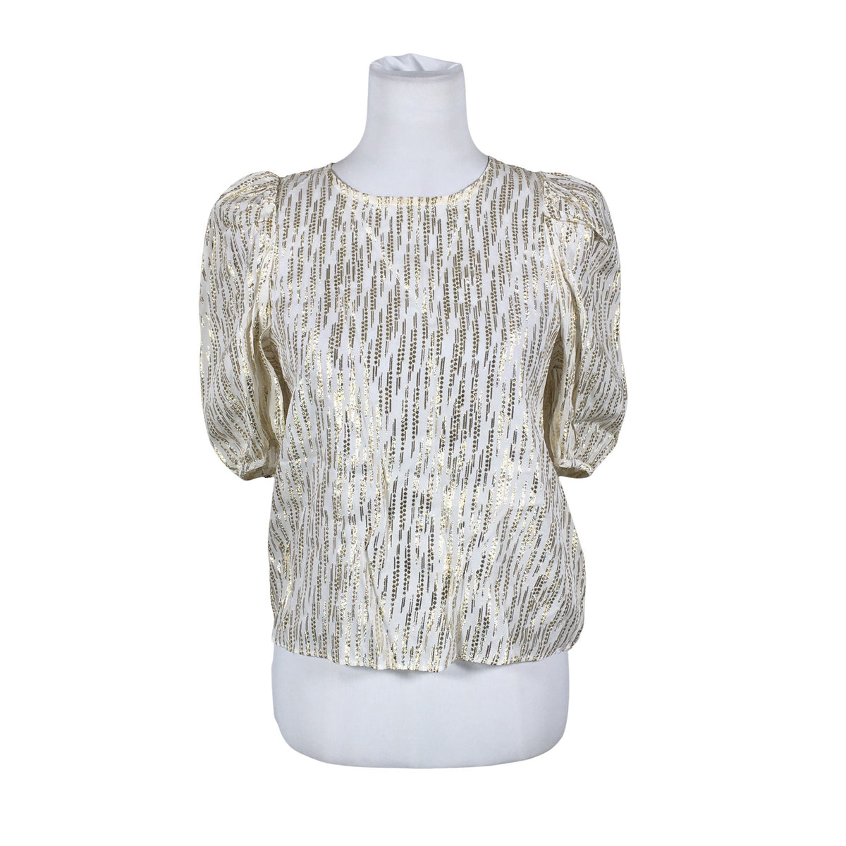 Naisten Holly & Whyte by Lindex - Lyhythihainen pusero, koko 36 - Beige (1)