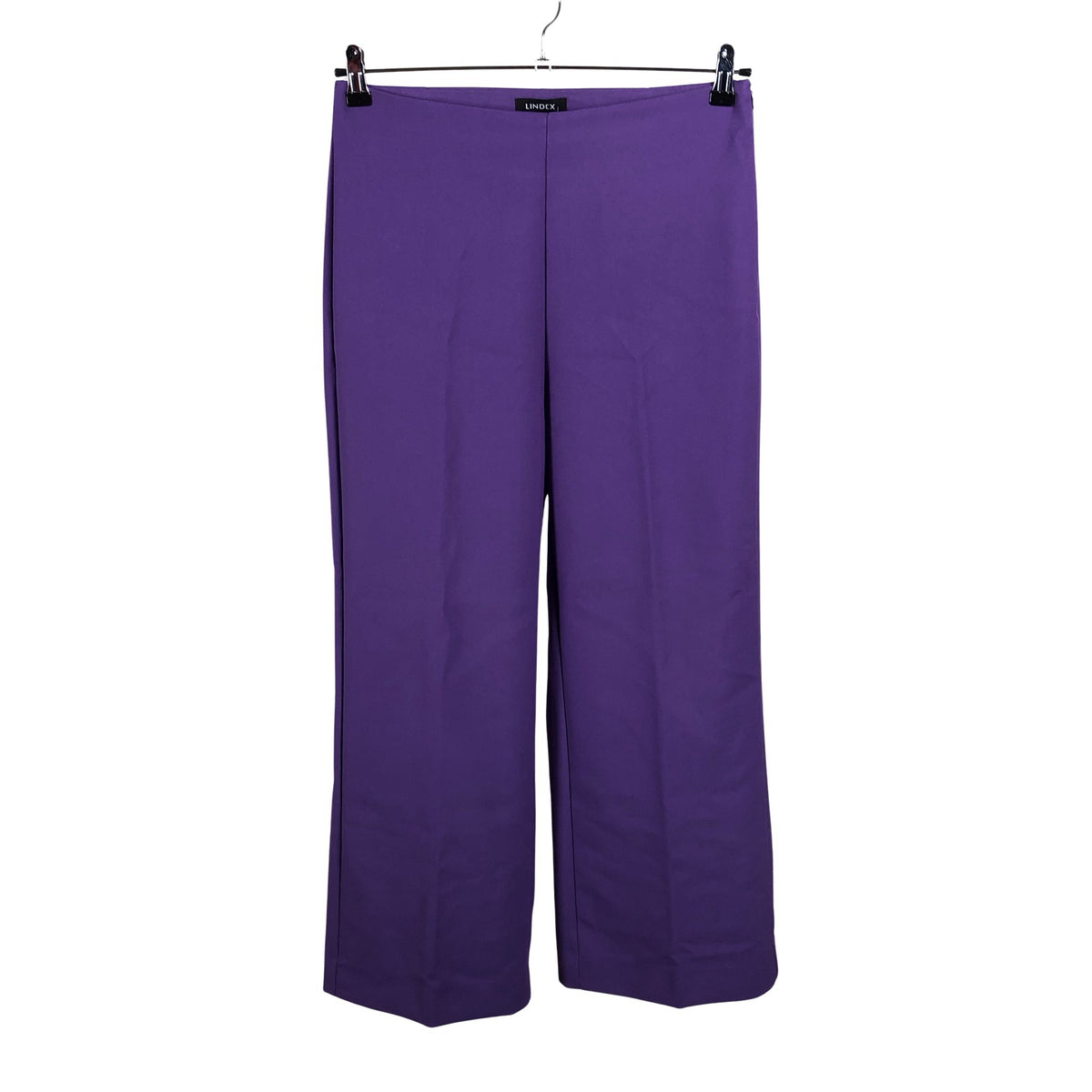 Naisten Lindex - Kangashousut, koko 40 - Violetti (1)