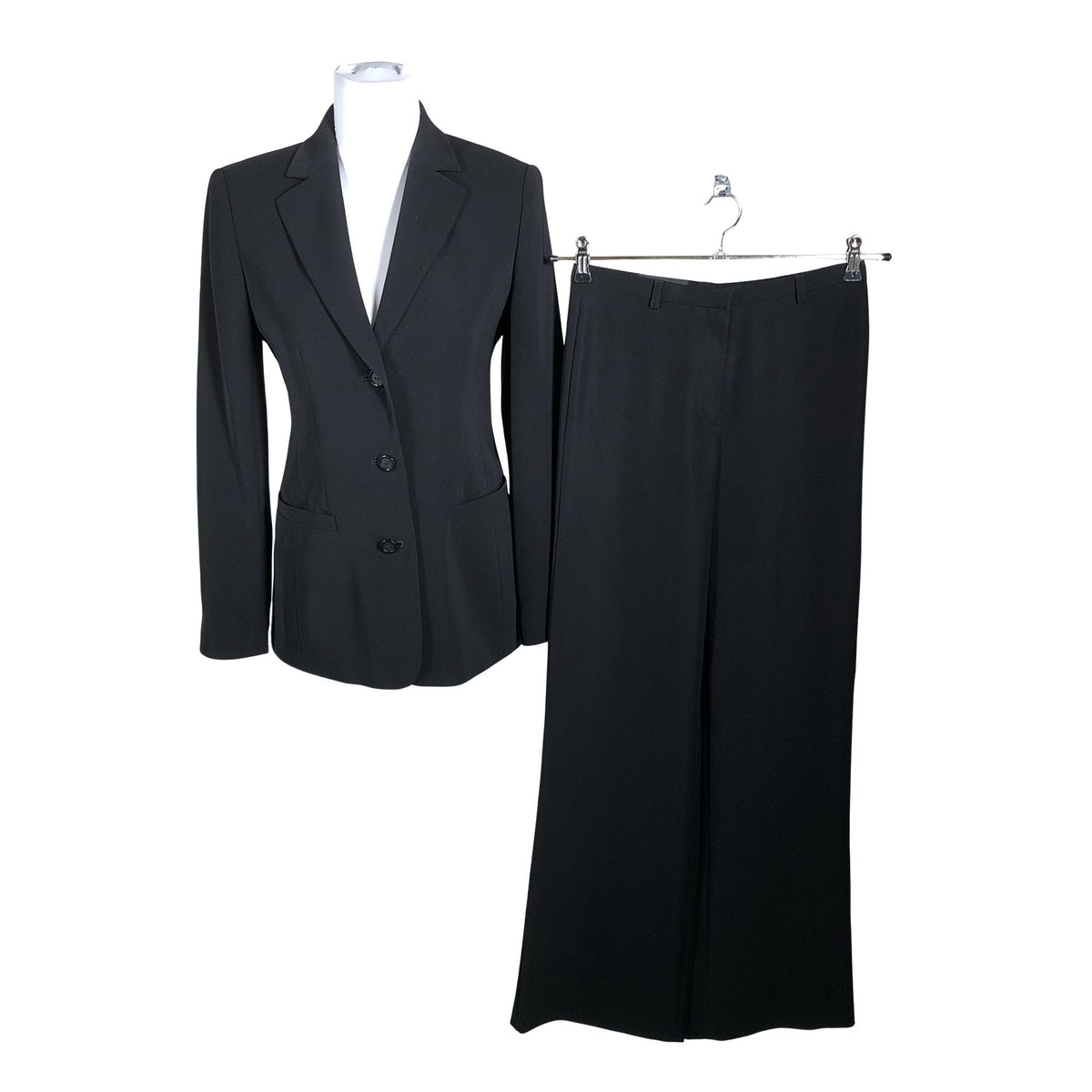 Naisten Gerry Weber - Jakkupuku, koko 34 - Musta (1)