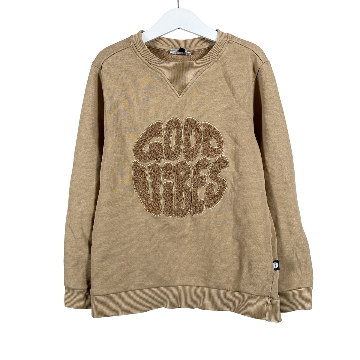 Unisex POMPdeLUX - Collegepaita, koko 134 - 140 - Beige (1)