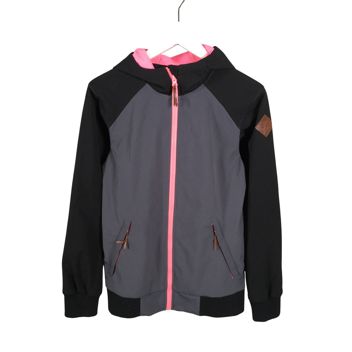 Tyttöjen Boy-Cot - Softshell-takki, koko 164 - 170 - Harmaa (1)