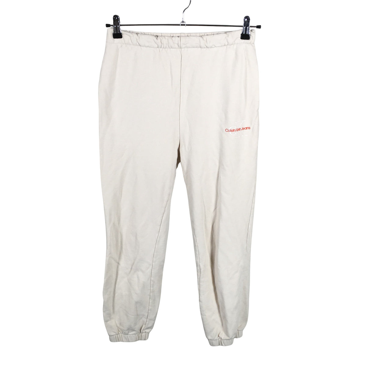 Naisten Calvin Klein Jeans - Collegehousut, koko 36 - Beige (1)