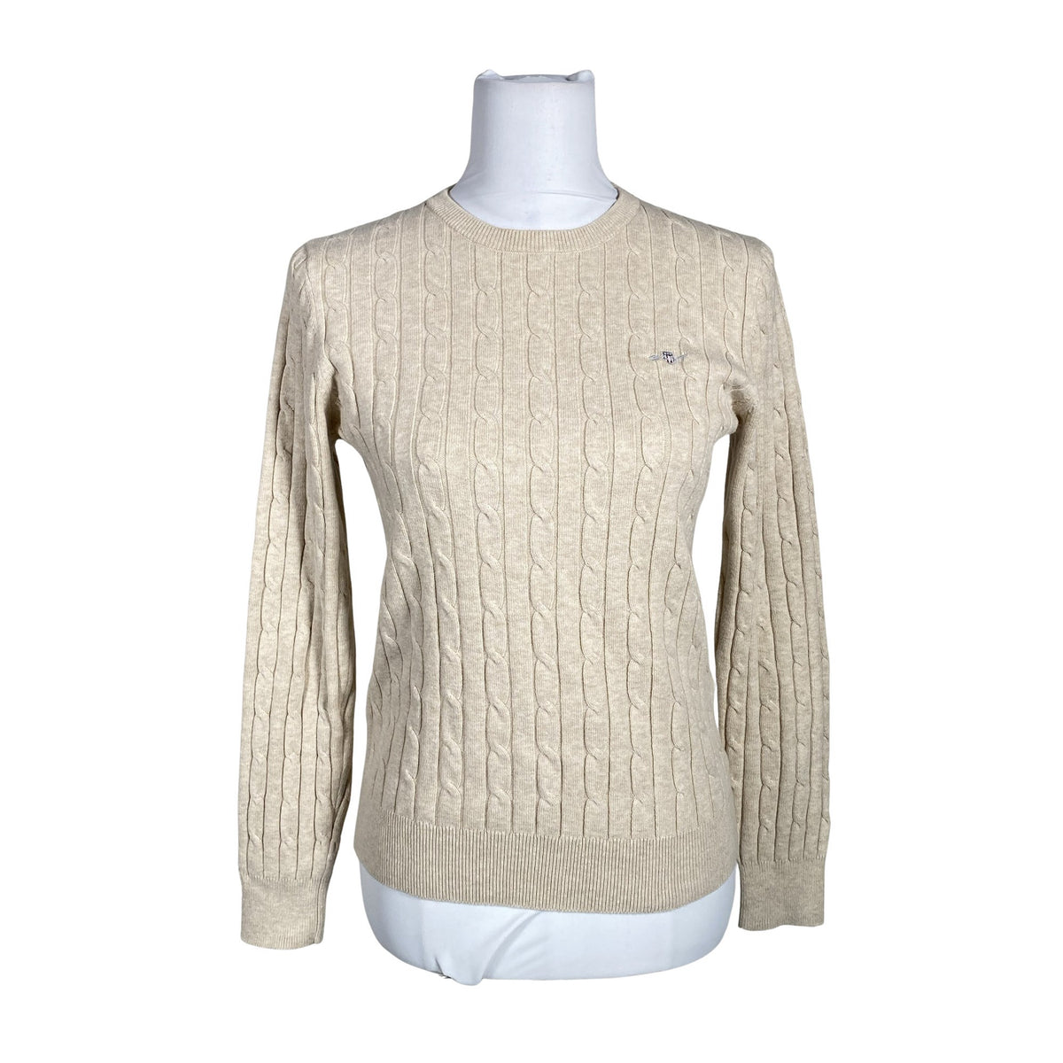Naisten Gant - Neulepaita, koko 36 - Beige (1)