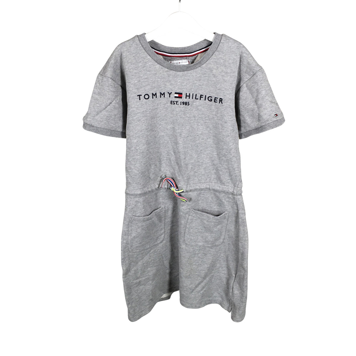 Tyttöjen Tommy Hilfiger - Collegemekko, koko 158 - 164 - Harmaa (1)
