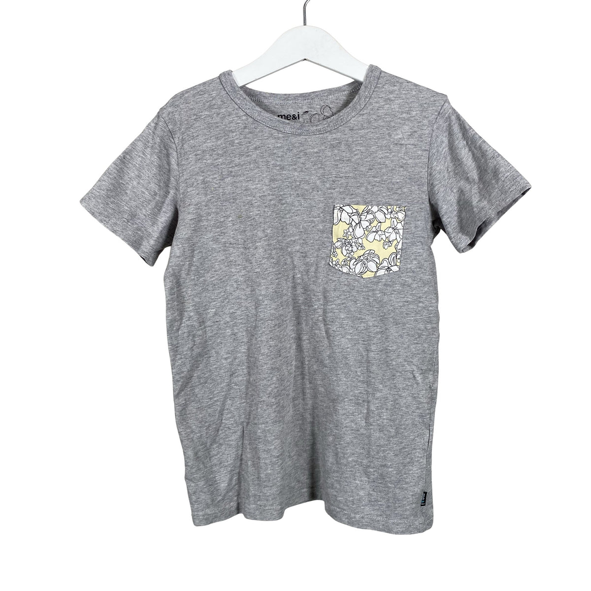 Unisex me&i - T-paita, koko 134 - 140 - Harmaa (1)