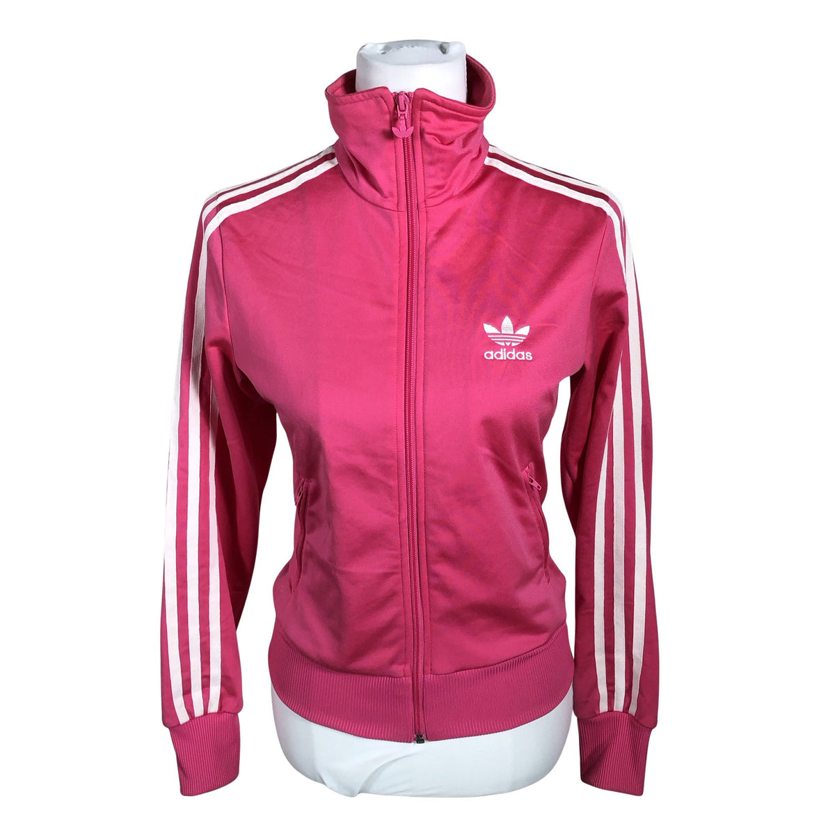 Naisten Adidas - Verryttelytakki, koko 34 - Pinkki (1)