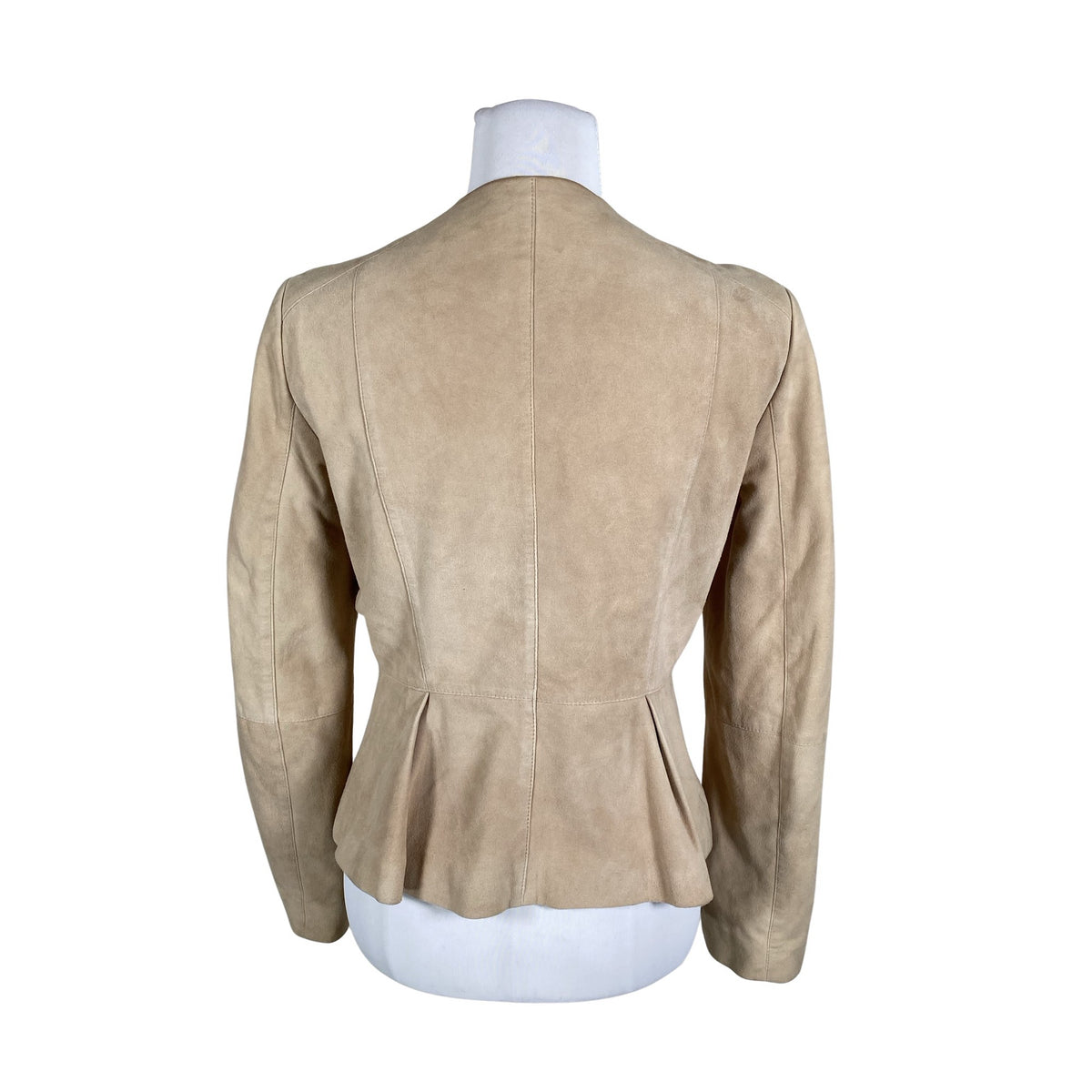 Naisten Marella - Nahkatakki, koko 36 - Beige (2)