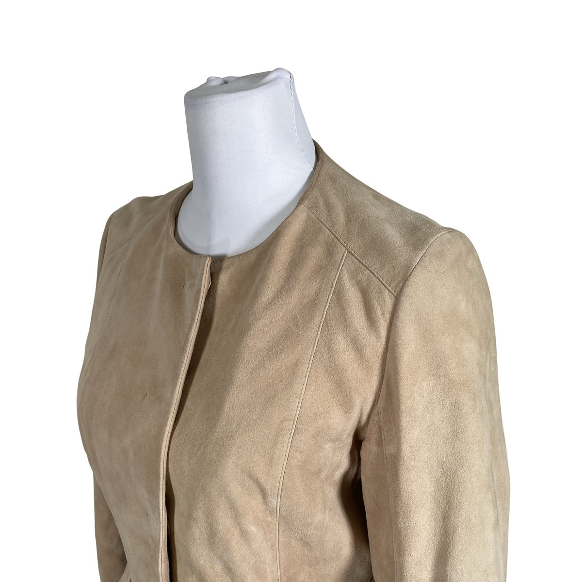 Naisten Marella - Nahkatakki, koko 36 - Beige (3)