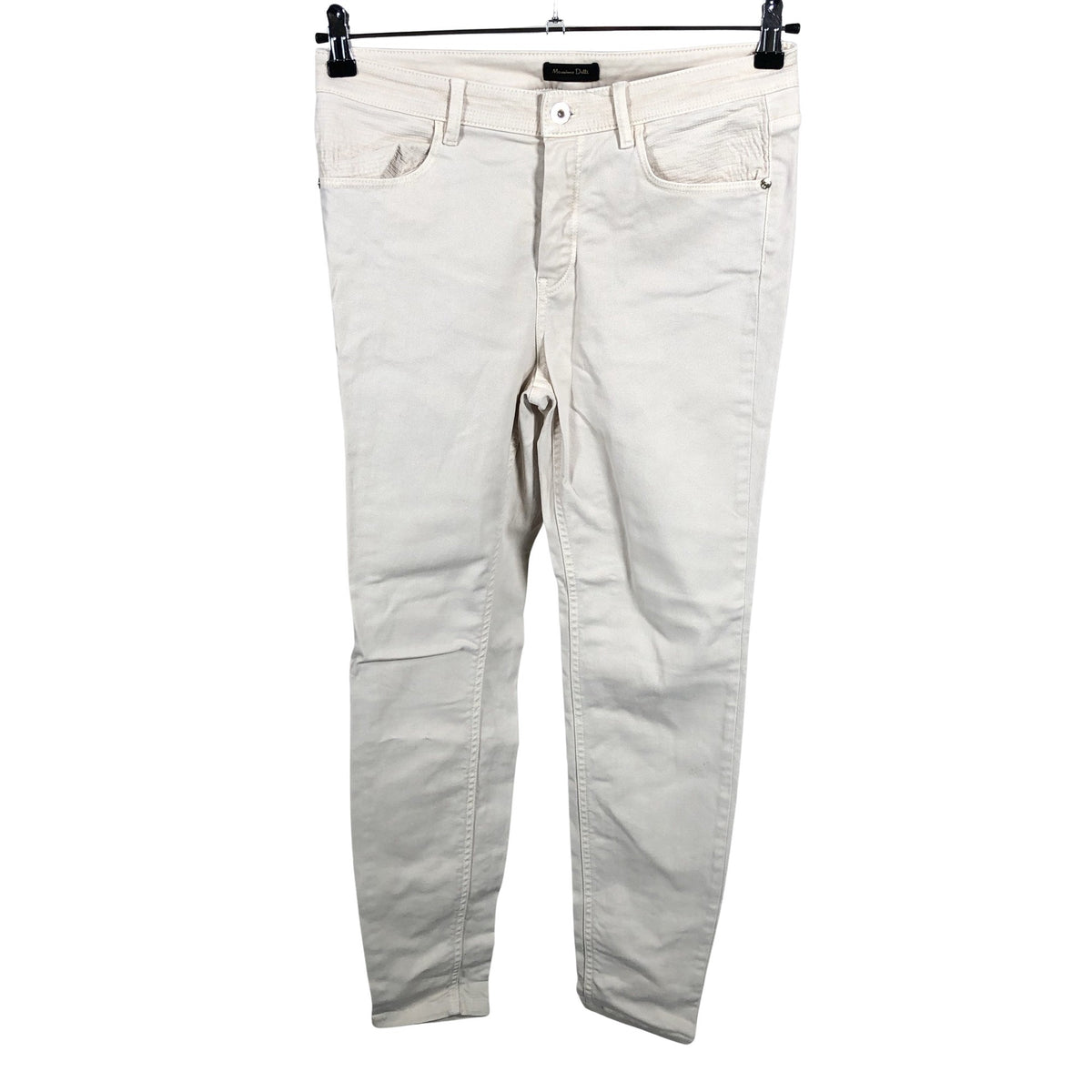 Naisten Massimo Dutti - Farkut, koko 38 - Beige (1)
