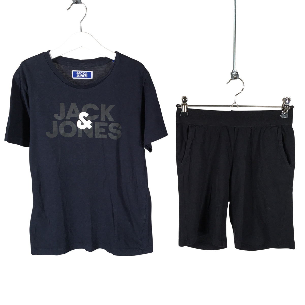 Poikien Jack & Jones - T-paita, koko 146 - 152 - Sininen (1)