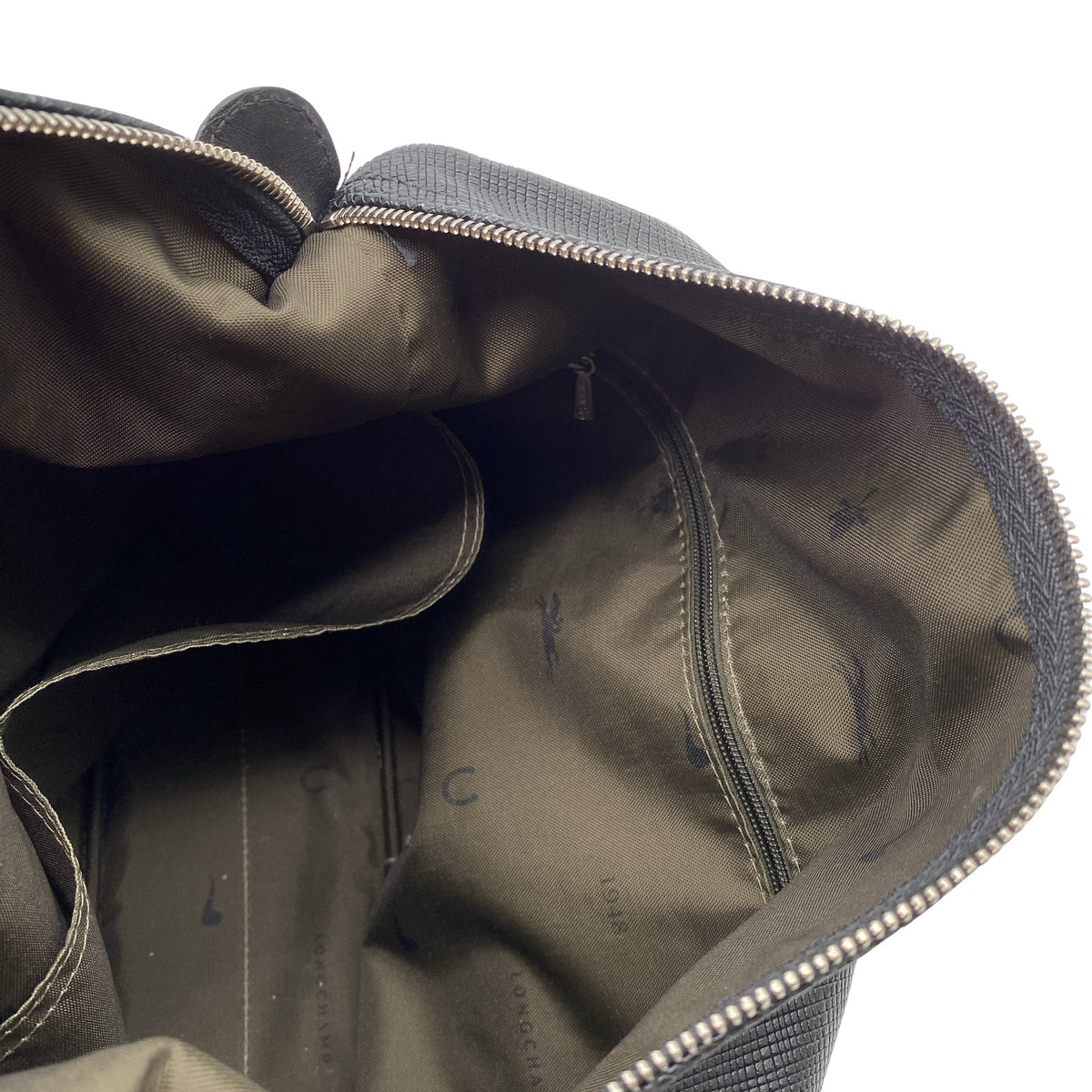 Naisten Longchamp - Käsilaukku, koko Midi - Musta (3)