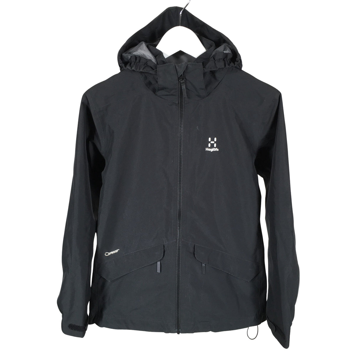 Unisex Haglöfs - Välikausitakki, koko 158 - 164 - Musta (1)