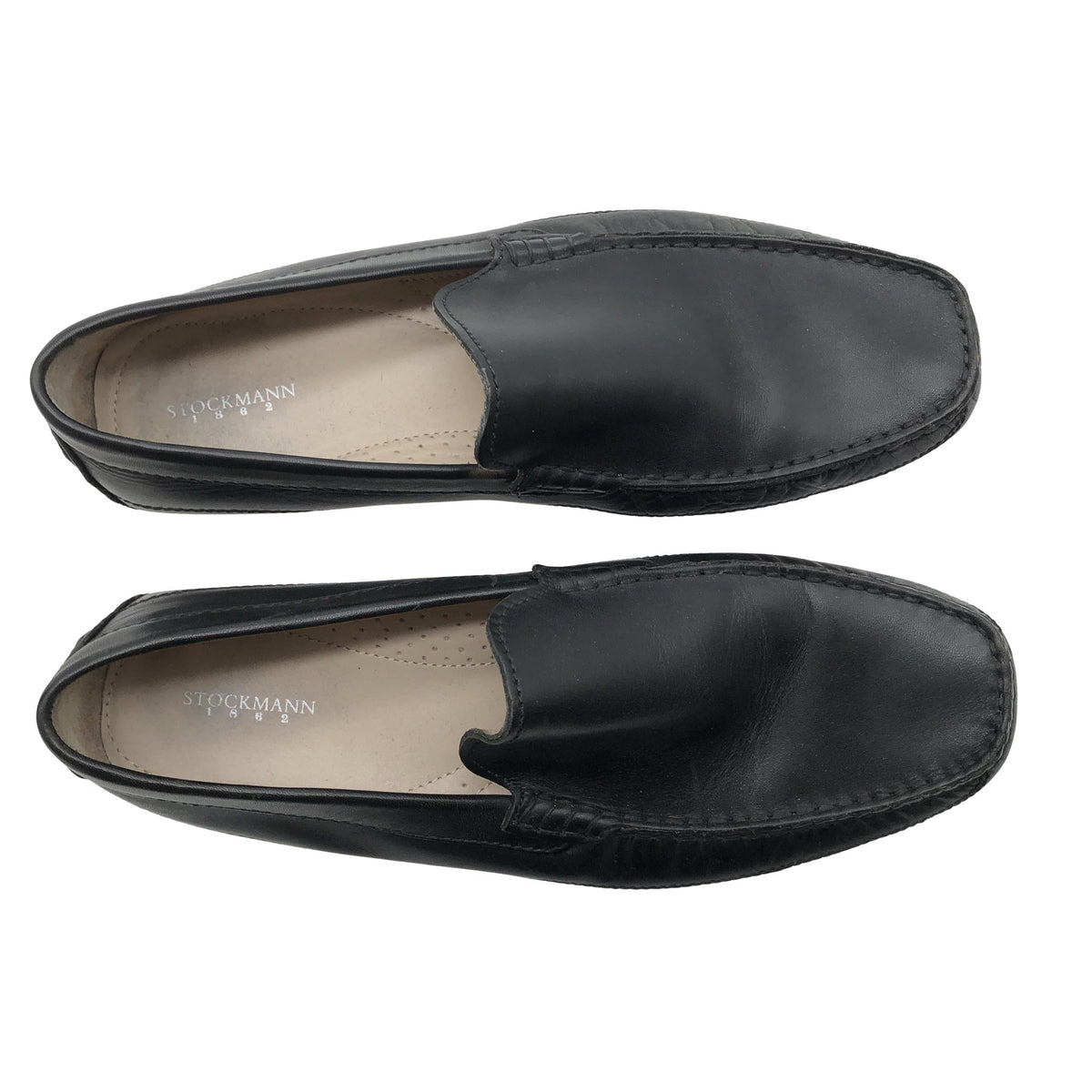 Miesten Stockmann 1862 - Loaferit, koko 44 - Musta (1)