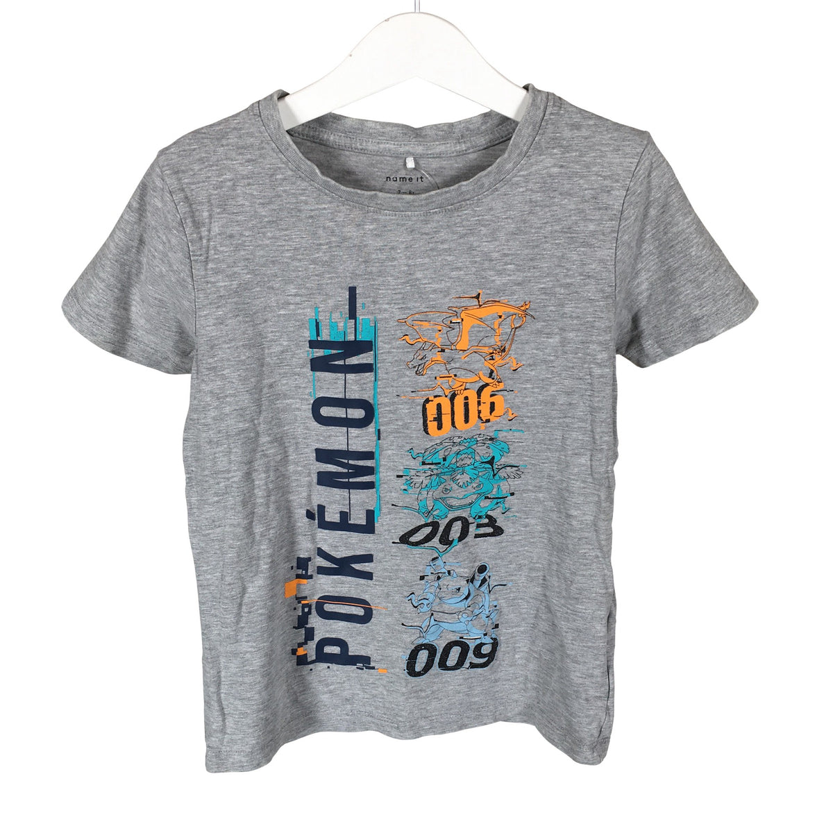 Unisex Name It - T-paita, koko 122 - 128 - Harmaa (1)