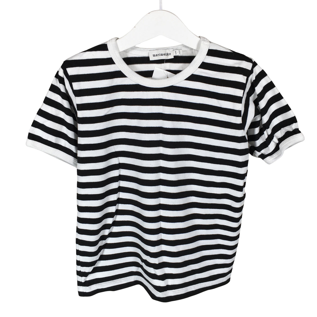 Unisex Marimekko - T-paita, koko 116 - 122 - Musta (1)