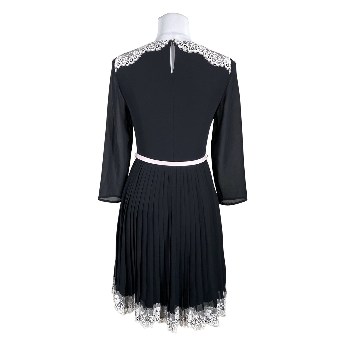 Naisten Ted Baker - Sifonkimekko, koko 34 - Musta (2)