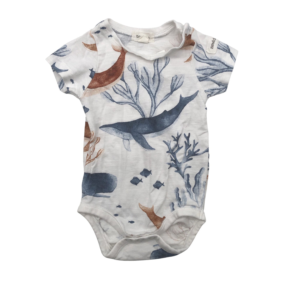 Unisex Newbie - Body, koko 50 - 56 - Valkoinen (1)