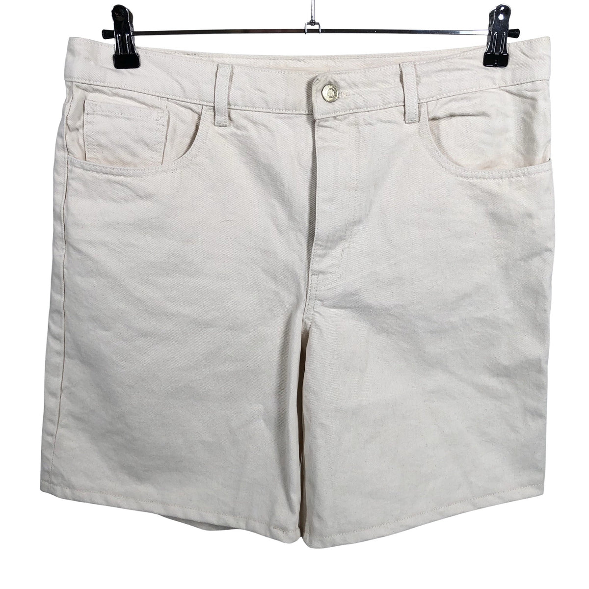 Naisten Marimekko - Farkkushortsit, koko W31 - Beige (1)