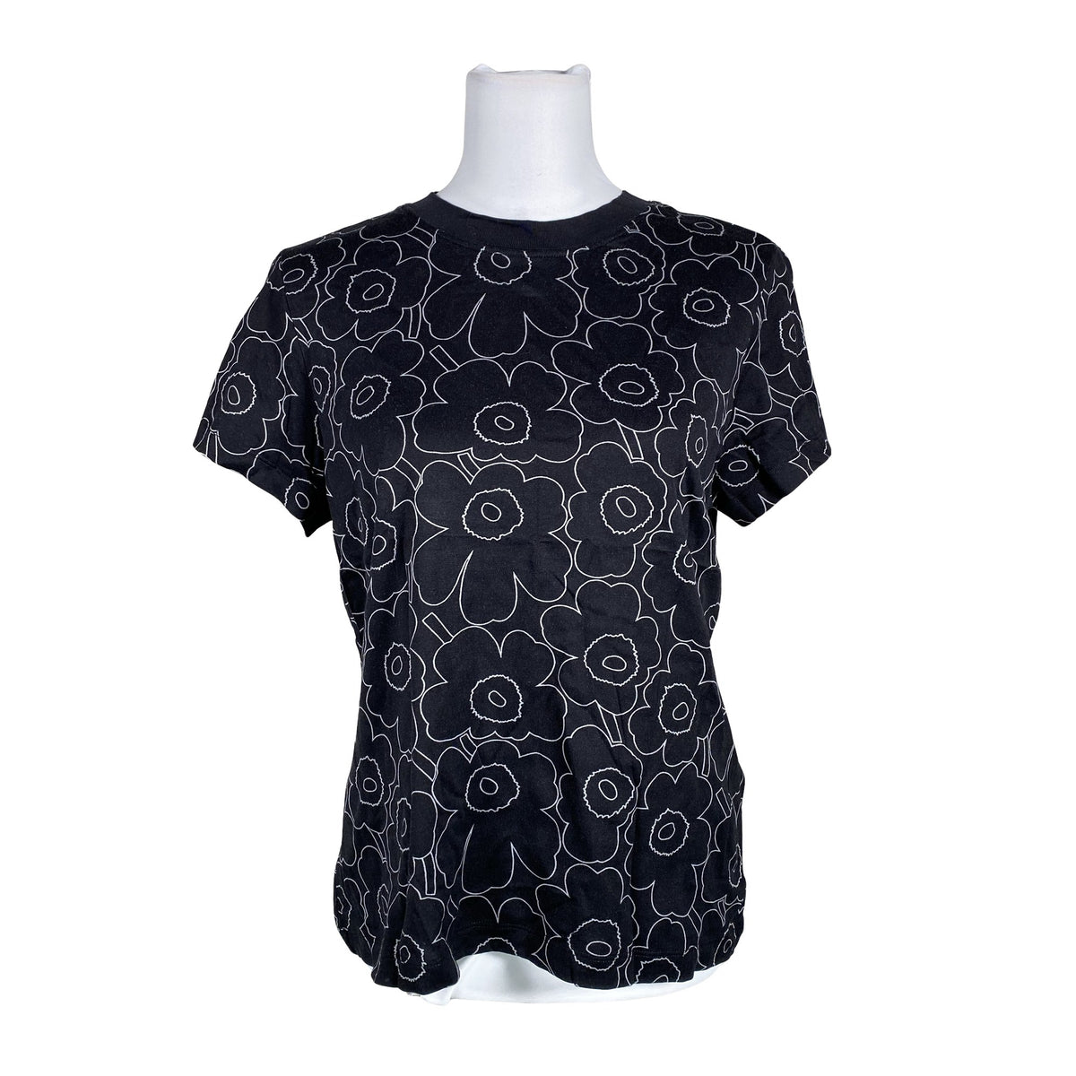 Naisten Marimekko - T-paita, koko 40 - Musta (1)
