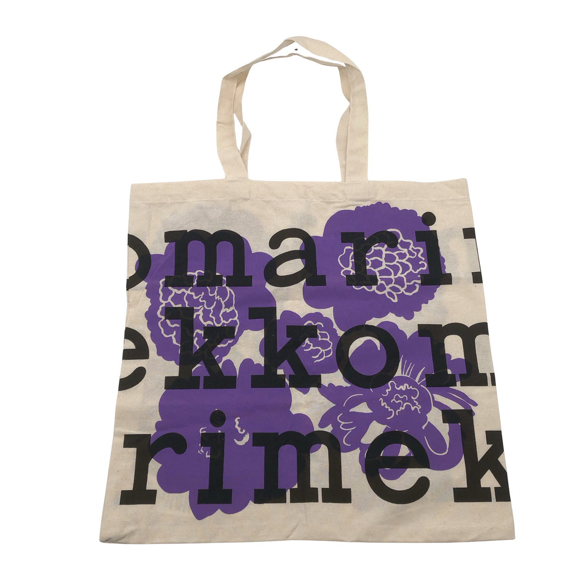 Unisex Marimekko - Ostoskassi, koko Maxi - Luonnonvalkoinen (1)
