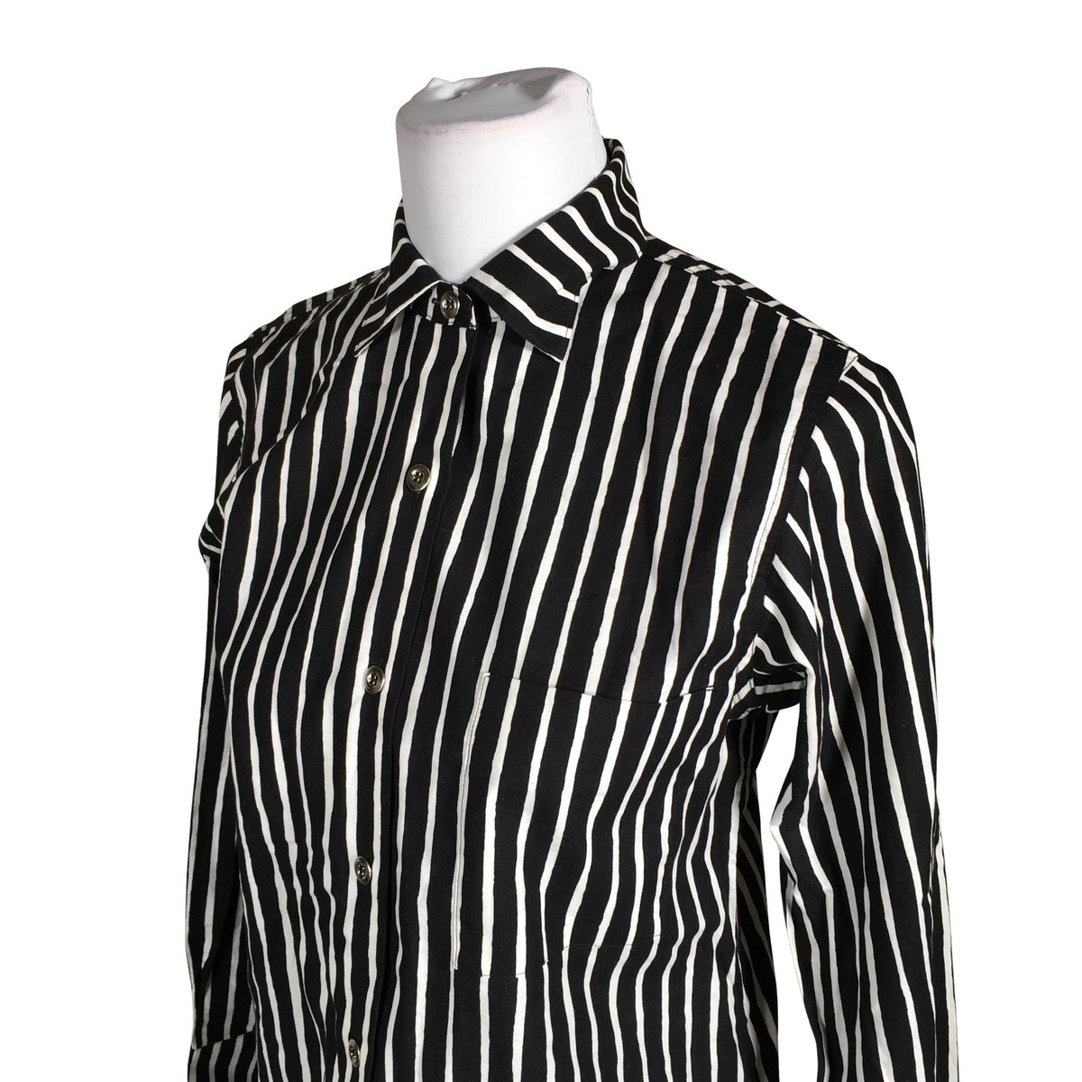 Naisten Marimekko - Kauluspaita, koko 34 - Musta (3)