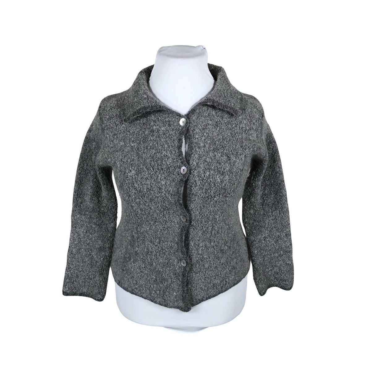 Naisten Laura Ashley - Neuletakki, koko 42 - Harmaa (1)