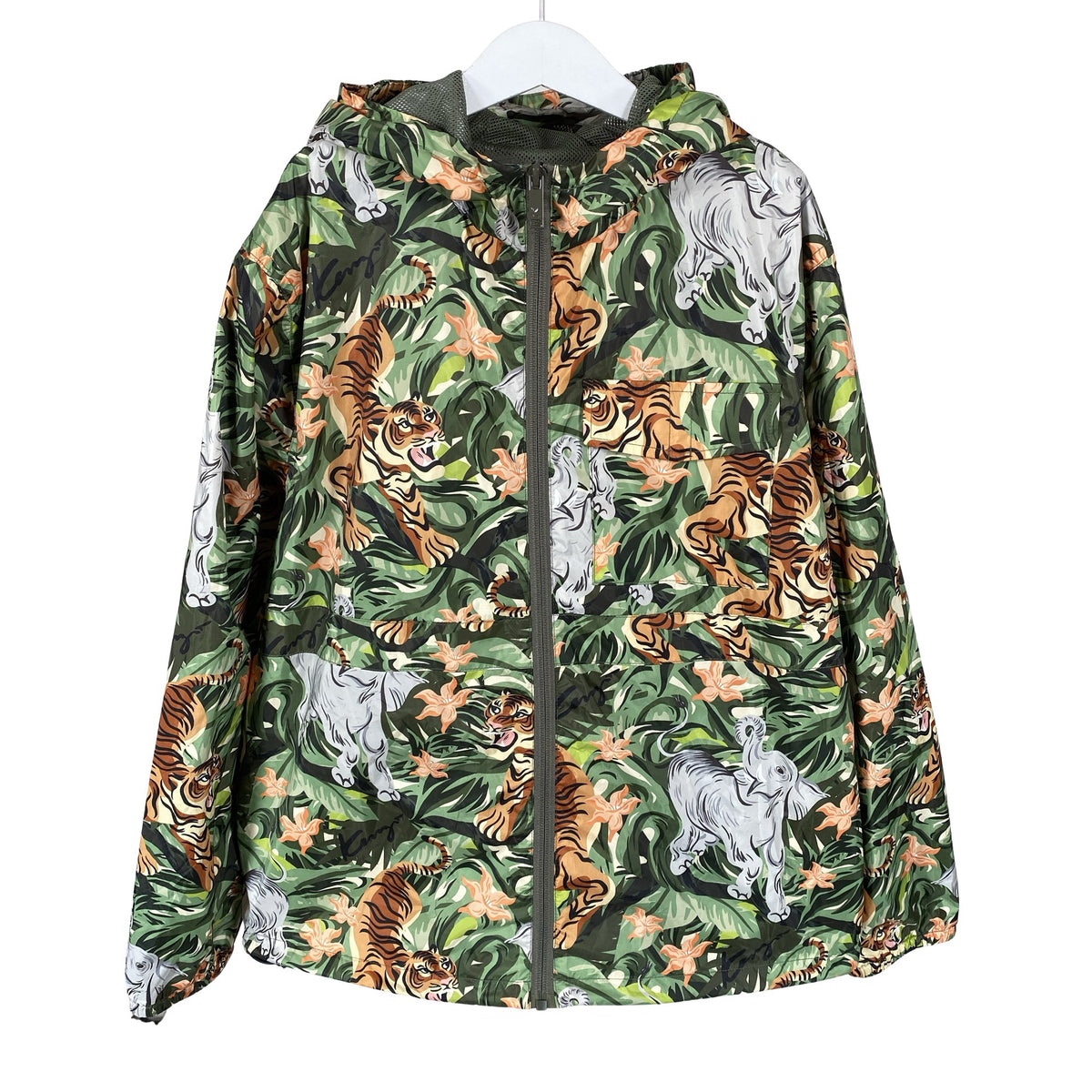 Unisex Kenzo - Välikausitakki, koko 146 - 152 - Vihreä (1)