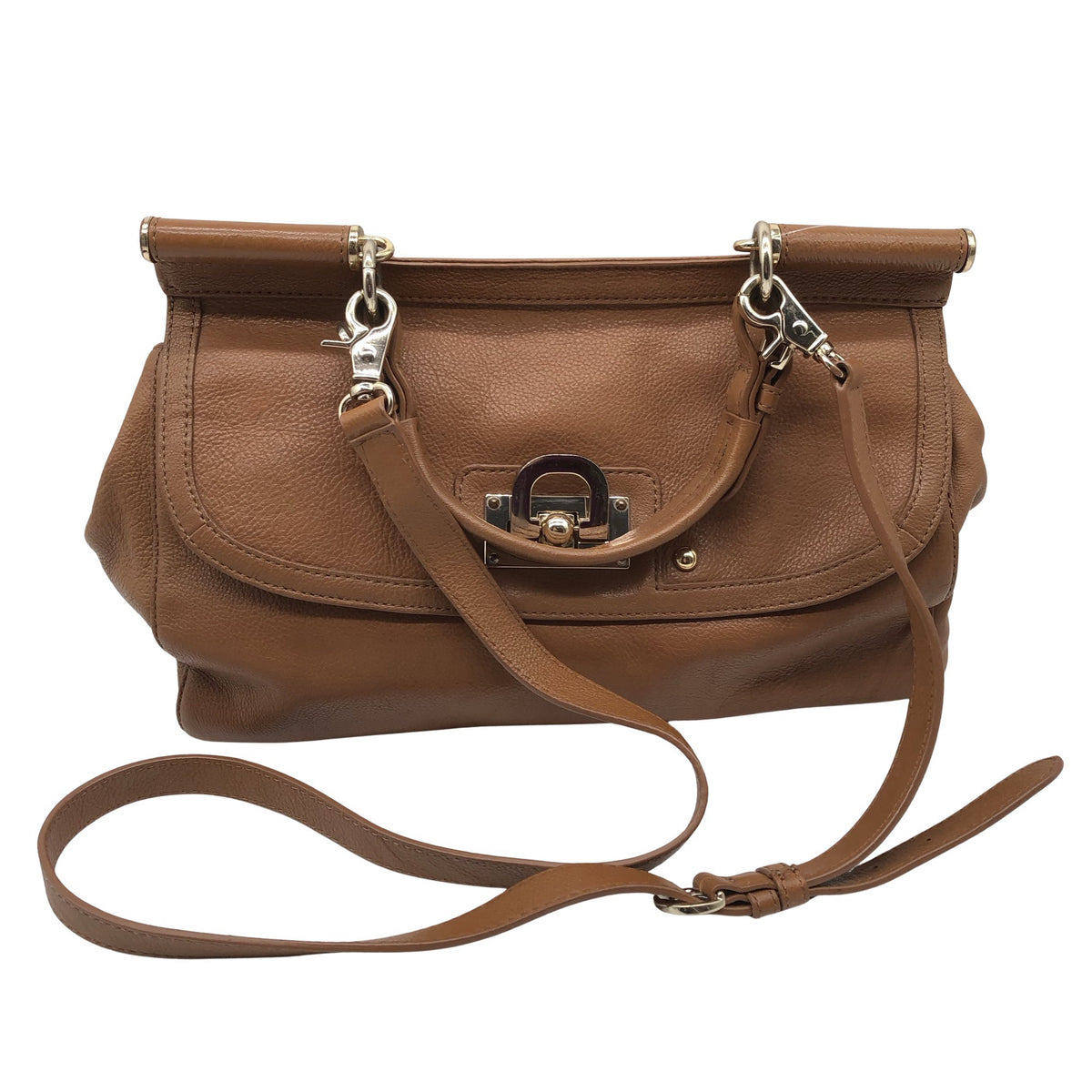 Naisten DKNY - Olkalaukku, koko Midi - Ruskea (1)