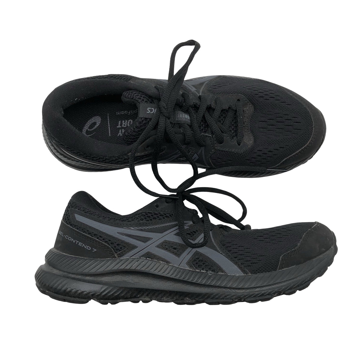 Naisten Asics - Lenkkarit, koko 36 - Musta (1)