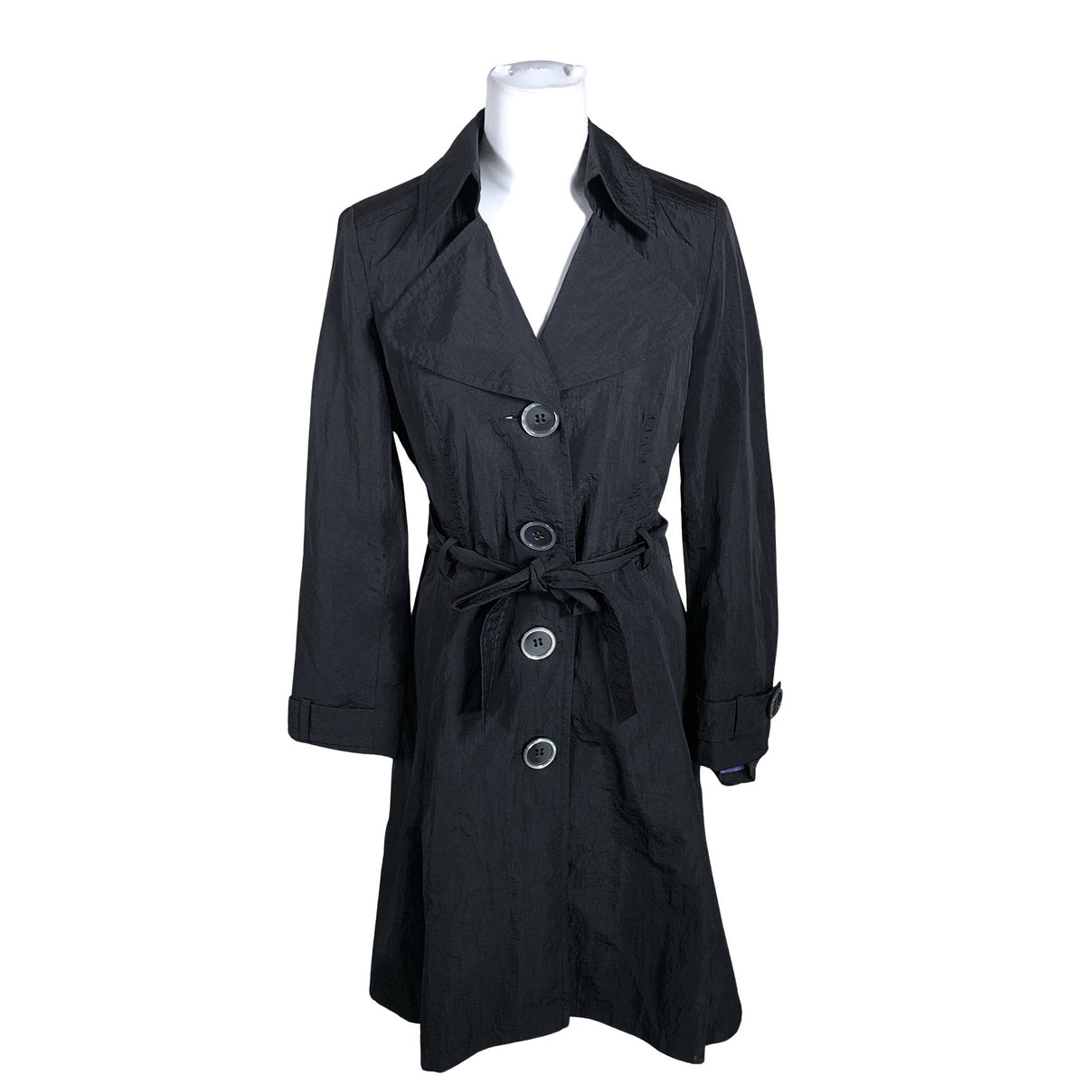 Naisten MasCara - Trenssitakki, koko 36 - Musta (1)