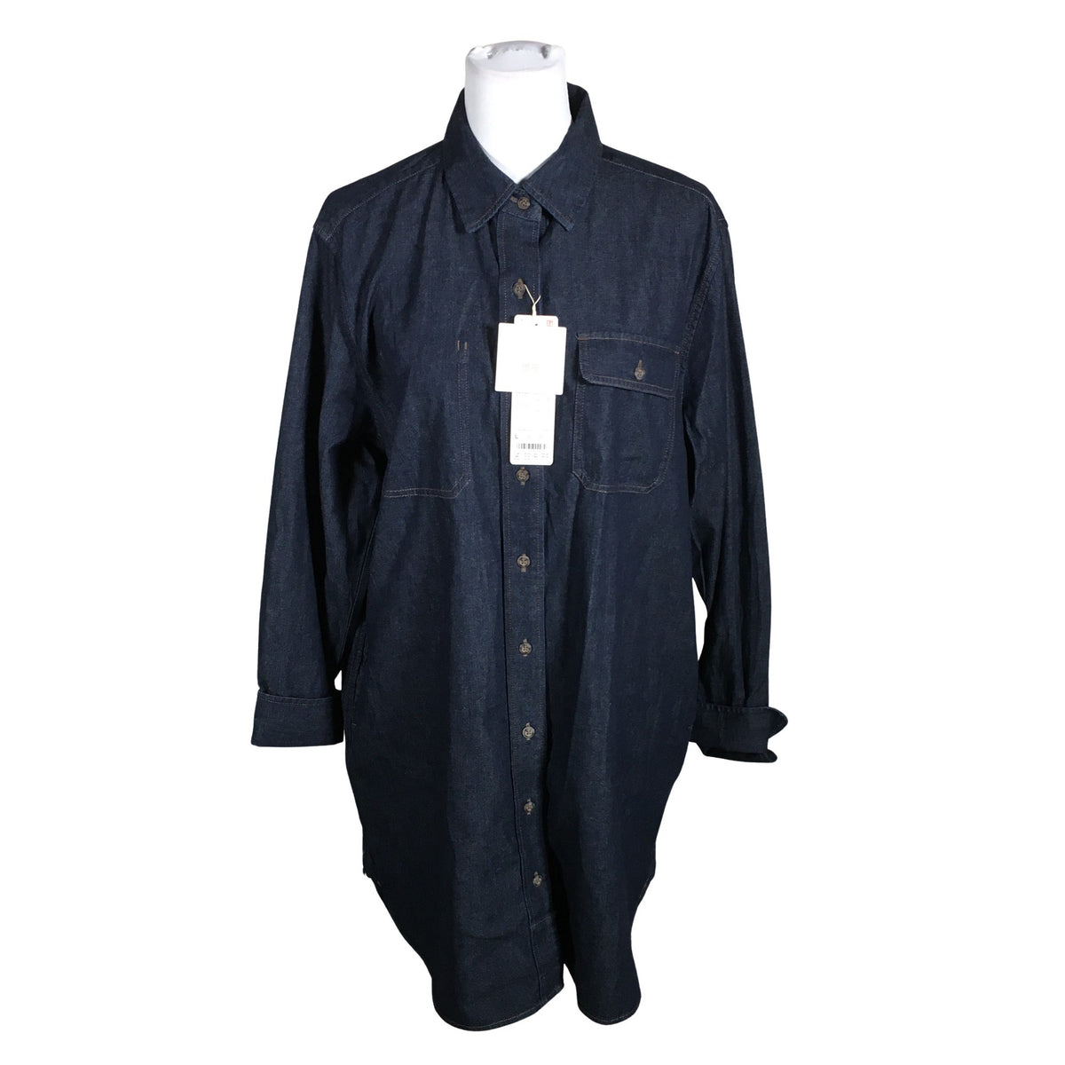 Naisten Uniqlo - Kangasmekko, koko 40 - Sininen (1)