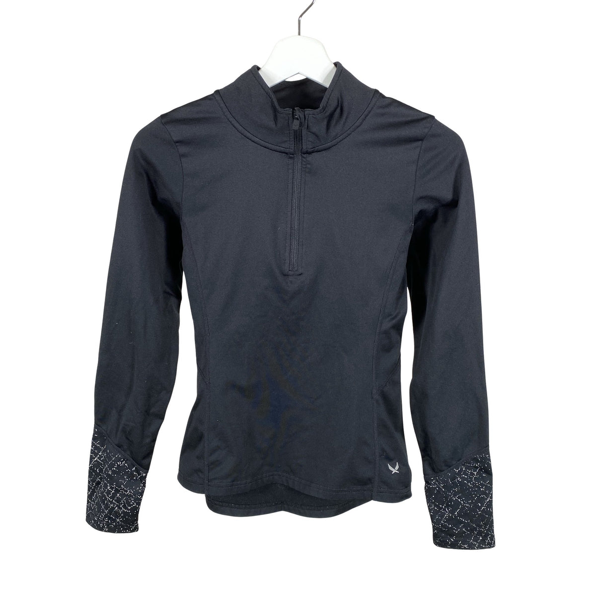 Tyttöjen Soc - Urheilupaita, pitkät hihat, koko 158 - 164 - Musta (1)