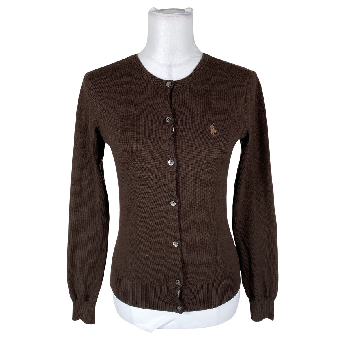 Naisten Polo Ralph Lauren - Neuletakki, koko 36 - Ruskea (1)