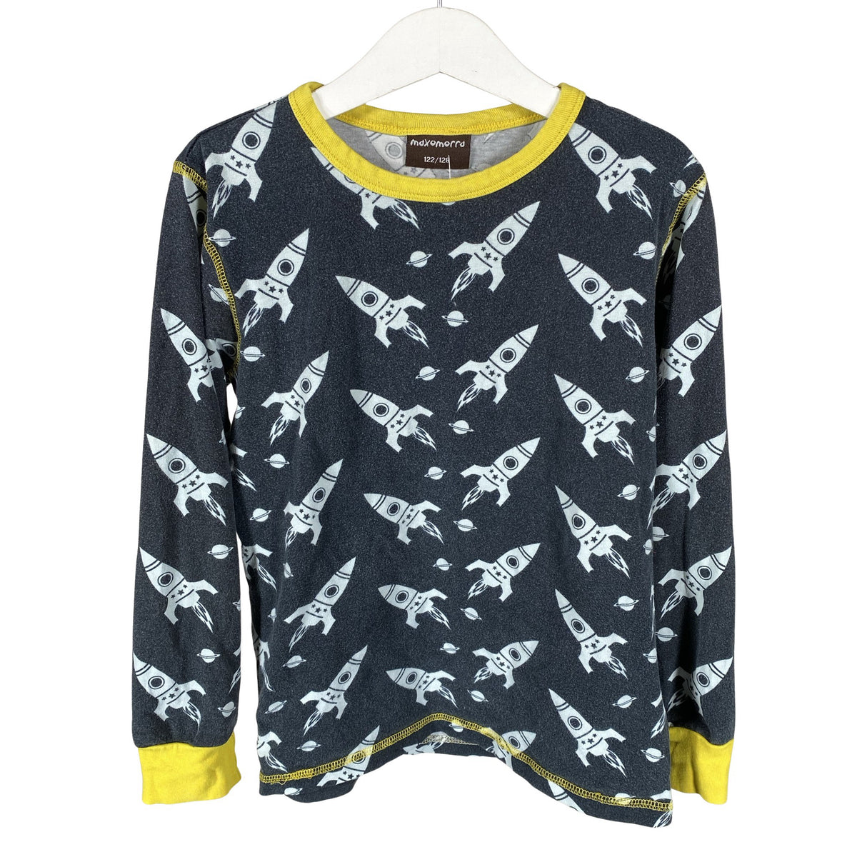 Unisex Maxomorra - Trikoopaita, koko 122 - 128 - Harmaa (1)