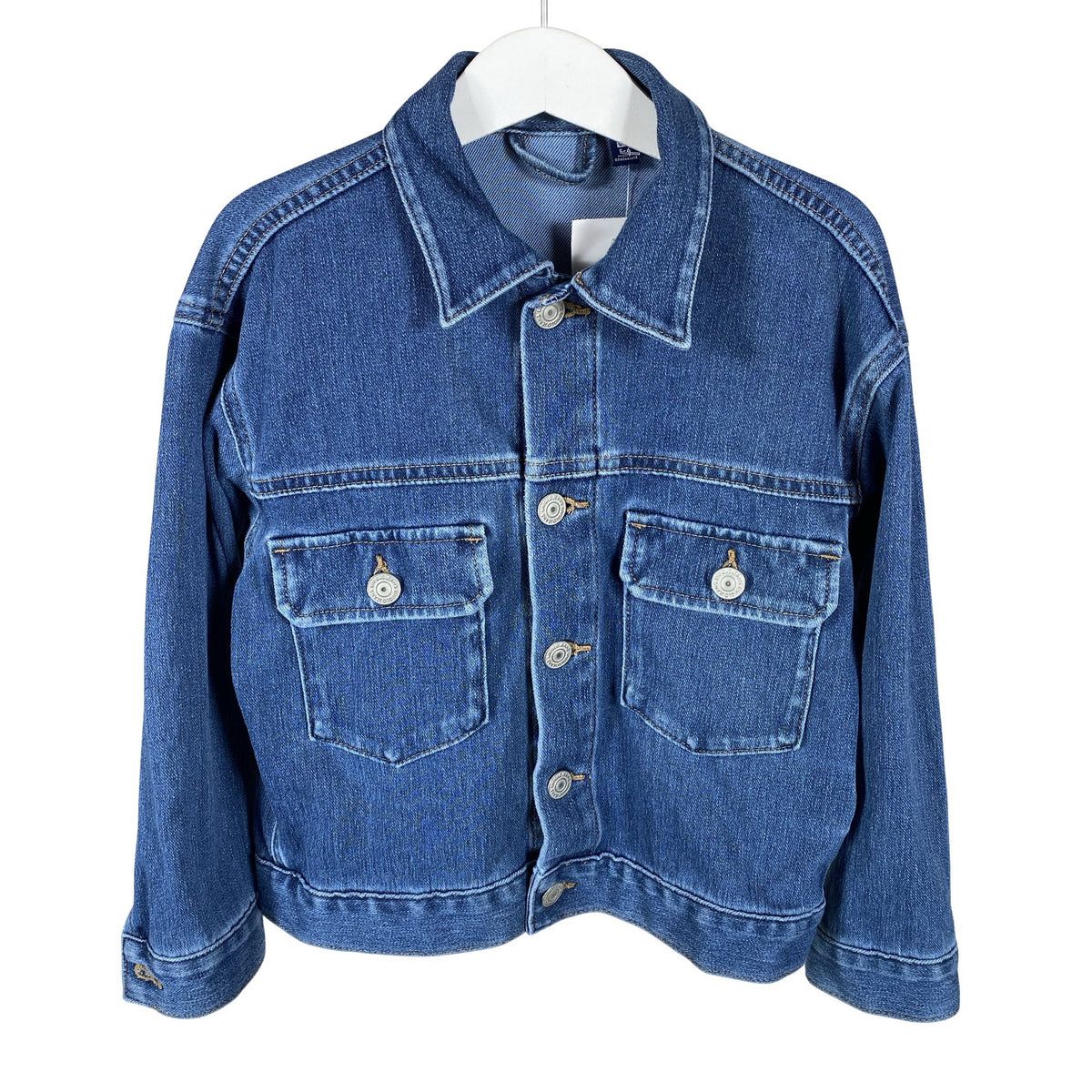Unisex Uniqlo - Farkkutakki, koko 110 - 116 - Sininen (1)