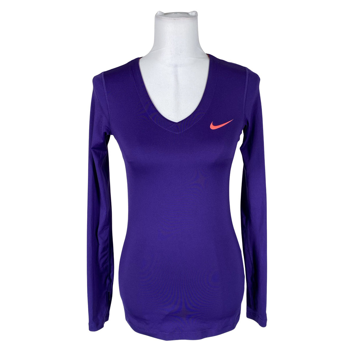 Naisten Nike - Urheilupaita, pitkät hihat, koko 36 - Violetti (1)