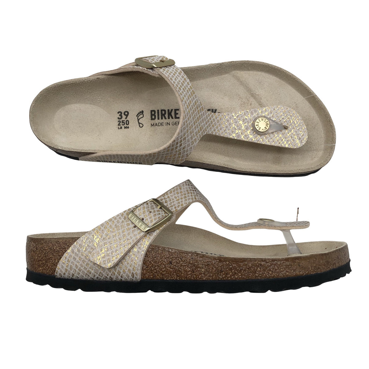Naisten Birkenstock - Sandaalit, koko 39 - Beige (1)