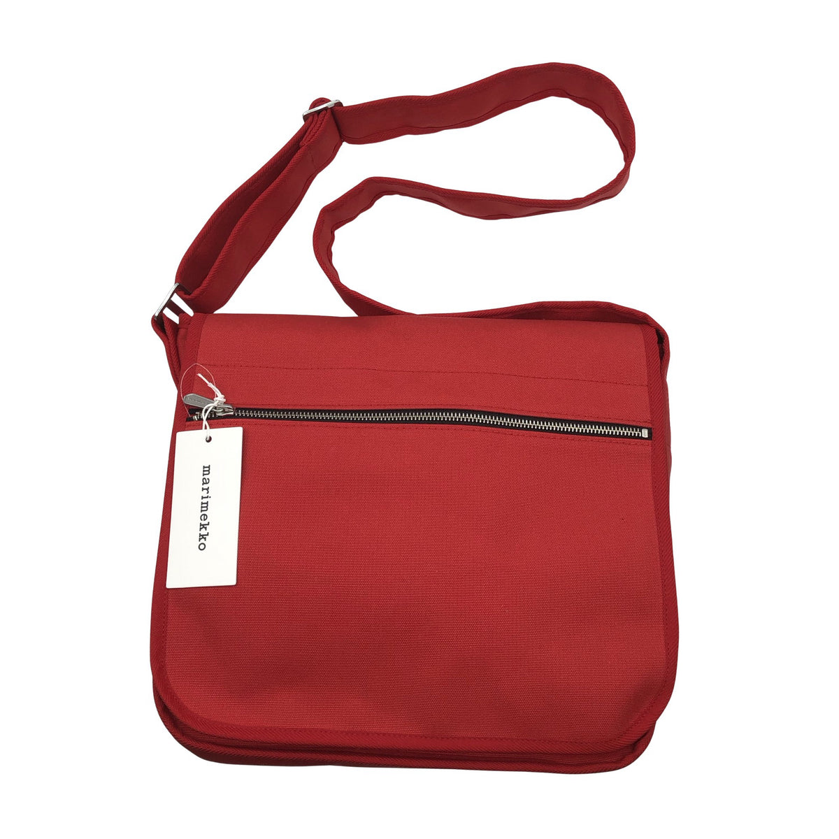 Unisex Marimekko - Olkalaukku, koko Midi - Punainen (1)