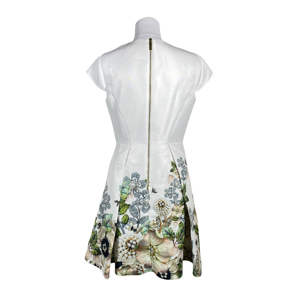 Naisten Ted Baker - Kangasmekko, koko 40 - Valkoinen (3)