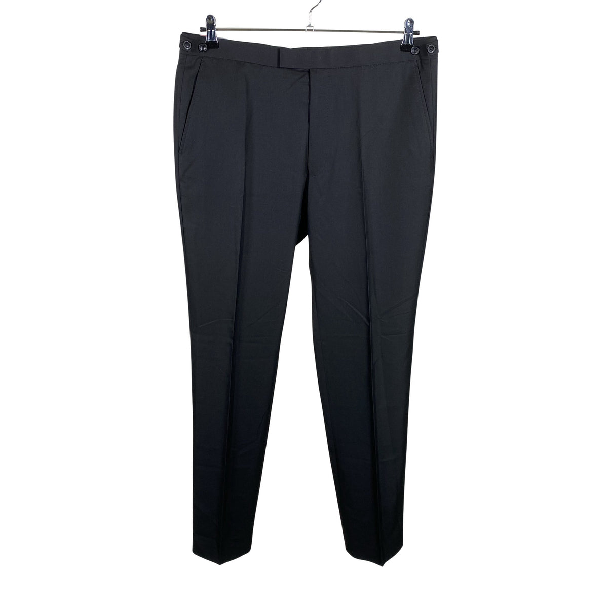Miesten Marks&Spencer - Puvun housut, koko L - Musta (1)